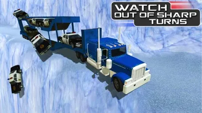 Offroad Police Car Transporter & Truck Steering Screenshots