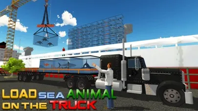 Offroad Sea Animal Truck Transport & Driving Sim スクリーンショット