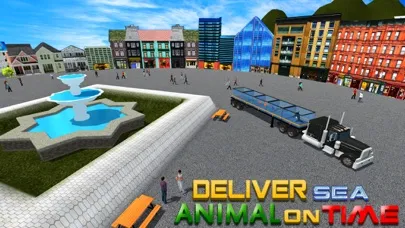 Offroad Sea Animal Truck Transport & Driving Sim スクリーンショット