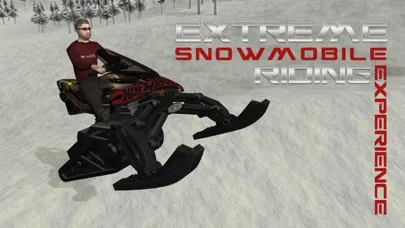 Snowmobile Driver – Extreme snow bike riding & racing simulator game 스크린샷