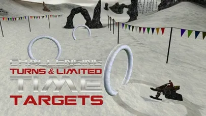 Snowmobile Driver – Extreme snow bike riding & racing simulator game 스크린샷