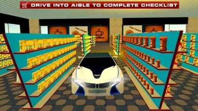 Zrzuty ekranu Supermarket Drive Through 3D – Shop in Car Sim
