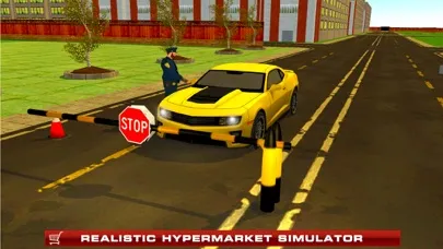 Zrzuty ekranu Supermarket Drive Through 3D – Shop in Car Sim
