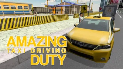 Tangkapan layar Taxi Driver Simulator – Yellow cab driving & parking simulation game