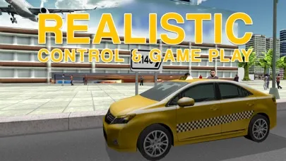 Tangkapan layar Taxi Driver Simulator – Yellow cab driving & parking simulation game
