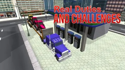 Captures d'écran de Tractor Transporter Truck – Drive mega lorry & transport farm vehicles