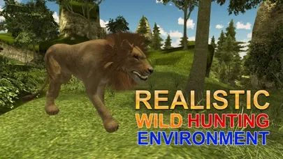 تصاویر Wild Lion Hunter – Chase angry animals & shoot them in this shooting simulator game