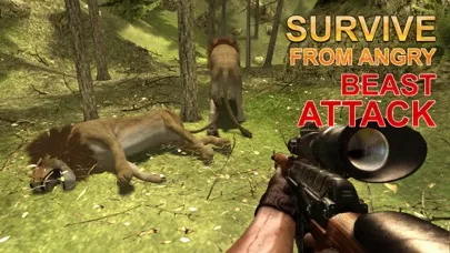 تصاویر Wild Lion Hunter – Chase angry animals & shoot them in this shooting simulator game
