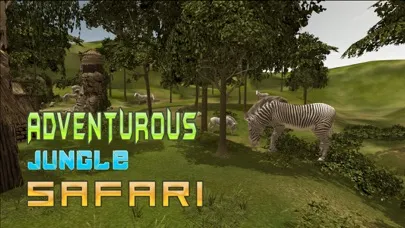 Capturas de tela do Wild Zebra Hunter Simulator – Hunt animals in this jungle simulation game