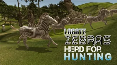 Capturas de tela do Wild Zebra Hunter Simulator – Hunt animals in this jungle simulation game