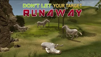 Capturas de tela do Wild Zebra Hunter Simulator – Hunt animals in this jungle simulation game