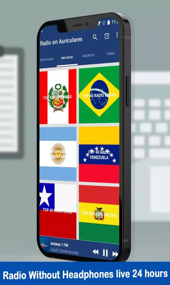 Screenshot di Radio sin Auriculares