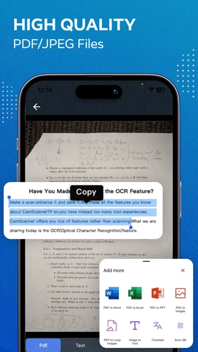 CS Scanner - PDF Scanner Pro Screenshots