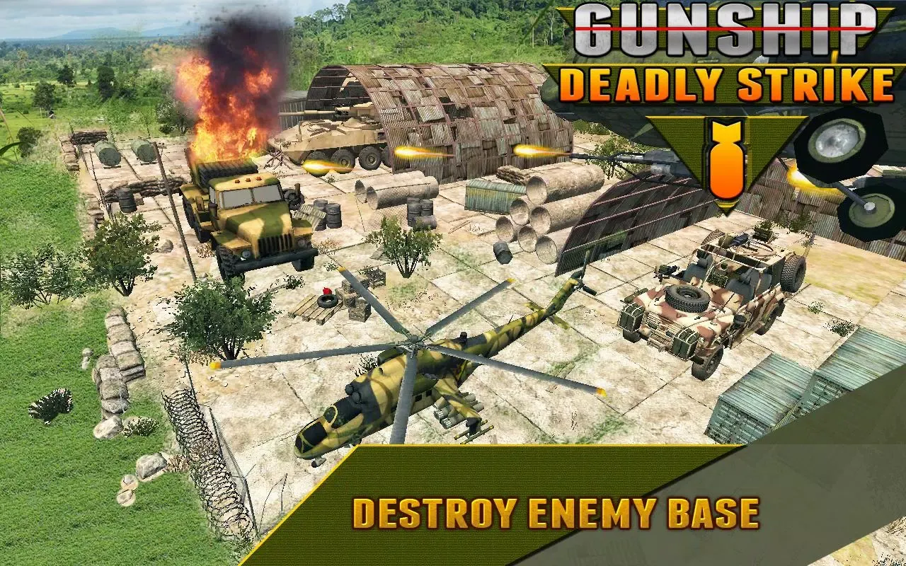 Gunship Deadly Strike 3D Screenshots