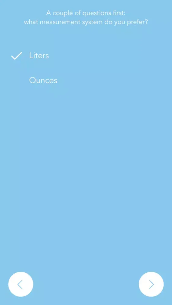 Capturas de pantalla de Drink Meter - Measure your Daily Drink right from your Apple Watch and your iOS Device