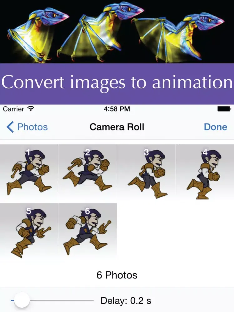 Tangkapan layar GIF Maker - Create Animations Easily iPad 