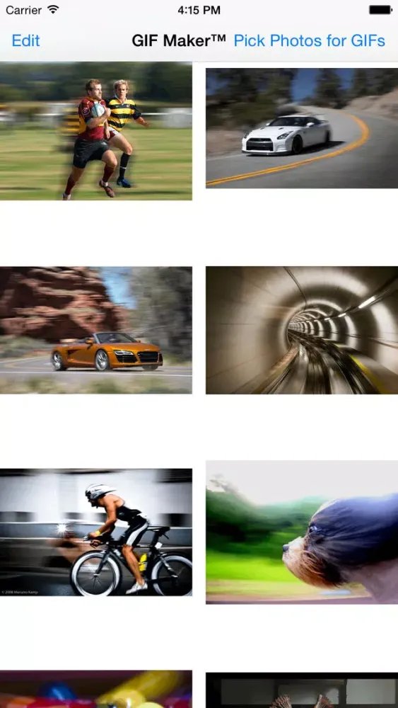 Tangkapan layar GIF Maker - Create Animations Easily