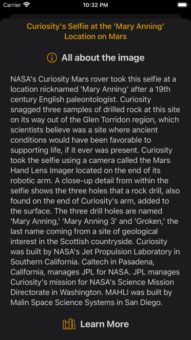 Mars: Curiosity应用截图
