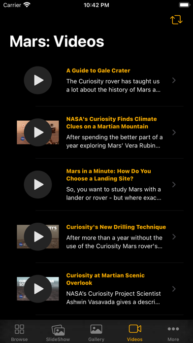 Mars: Curiosity应用截图