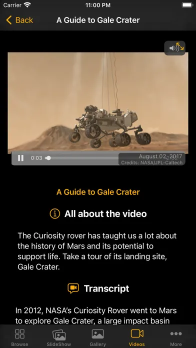 Mars: Curiosity Screenshots