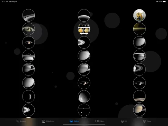 Capturas de tela do Saturn: Cassini iPad 