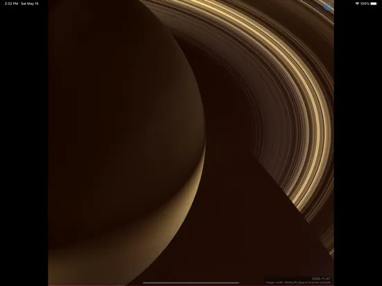 Capturas de tela do Saturn: Cassini iPad 