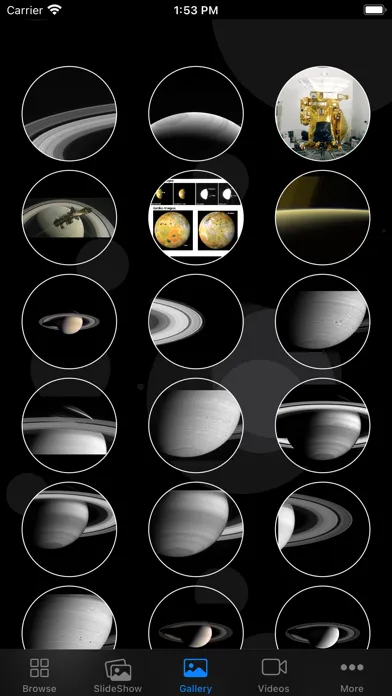 Capturas de tela do Saturn: Cassini