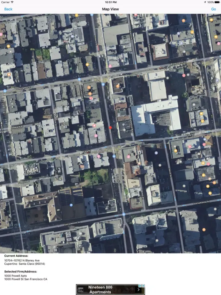 Find A Business : For San Francisco iPad  سکرین شاٹس