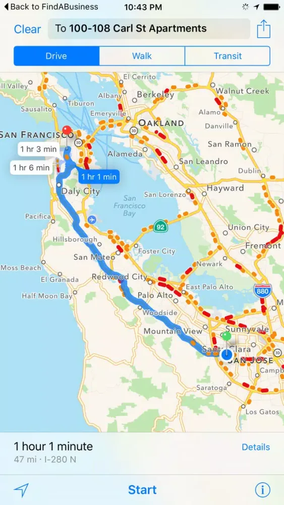 Find A Business : For San Francisco سکرین شاٹس