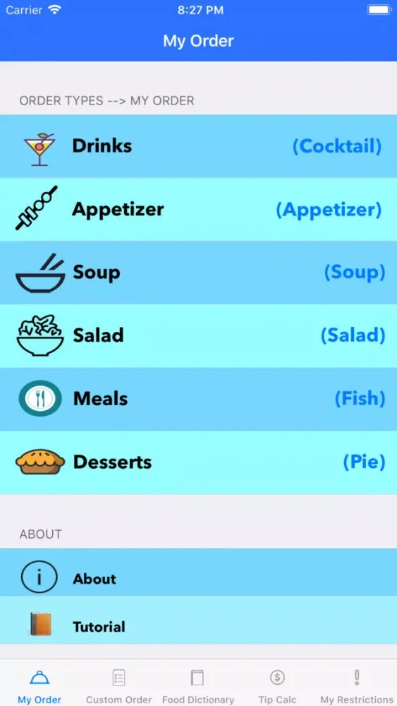 That's My Order Screenshots