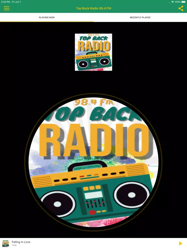 صور Top Back Radio 98.4 FM iPad 
