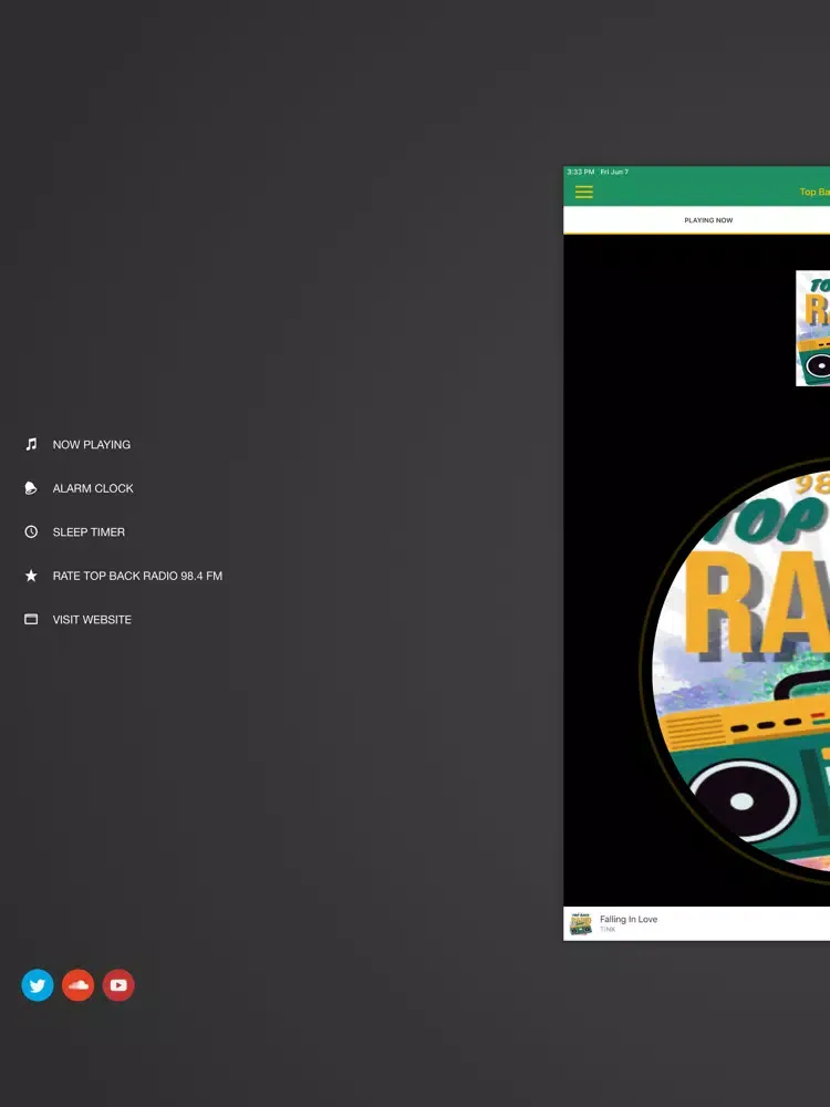 صور Top Back Radio 98.4 FM iPad 