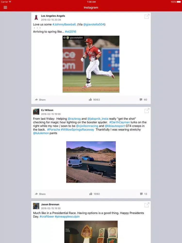 News Surge for Angels Baseball News Pro iPad  Ekran Görüntüleri
