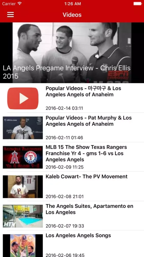 News Surge for Angels Baseball News Pro Ekran Görüntüleri