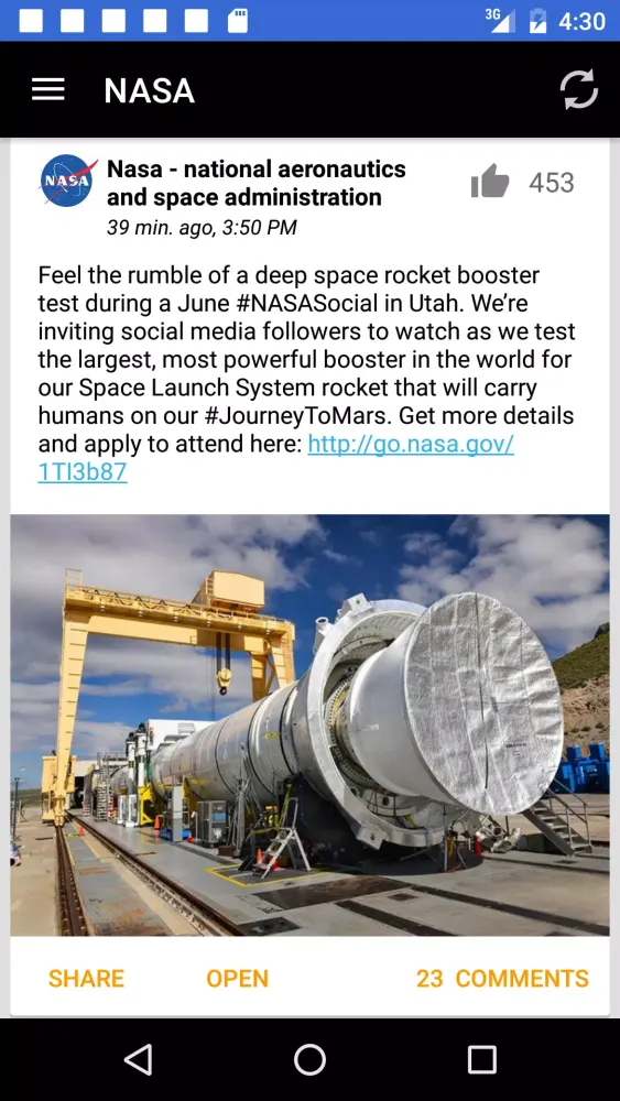 Astronomy & Space News by News Screenshots