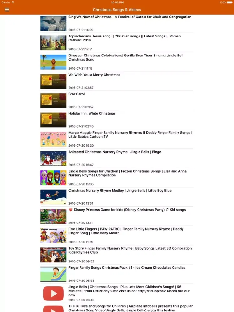 Christmas Songs & Music Free - Radio, Xmas Carols & Kid's Music iPad  سکرین شاٹس