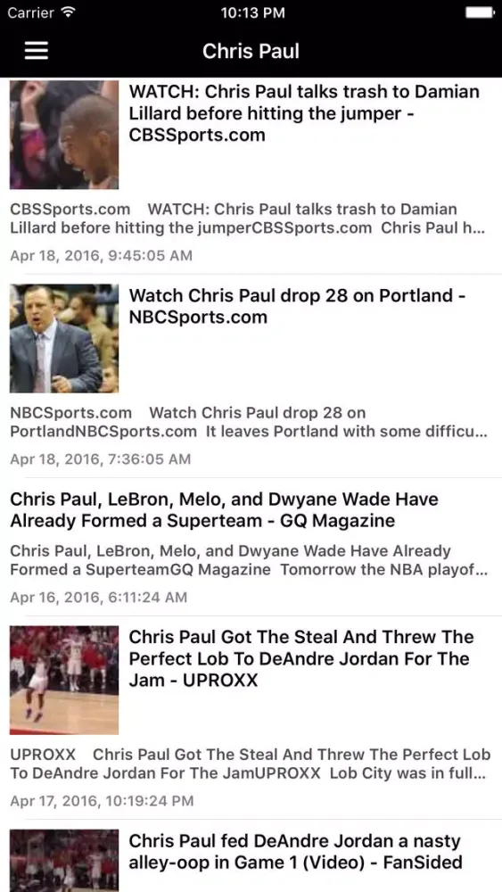 Zrzuty ekranu News Surge for Clippers Basketball News Free