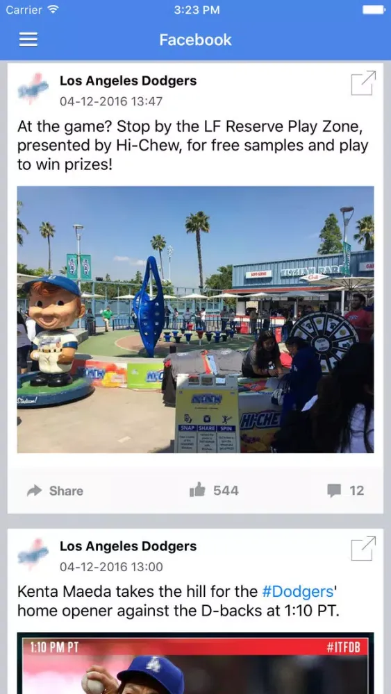 Screenshot di News Surge for Dodgers Baseball News Pro