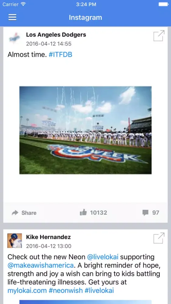 Screenshot di News Surge for Dodgers Baseball News Pro