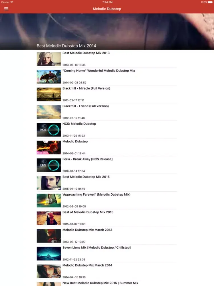 تصاویر Dubstep Music & Songs Free iPad 