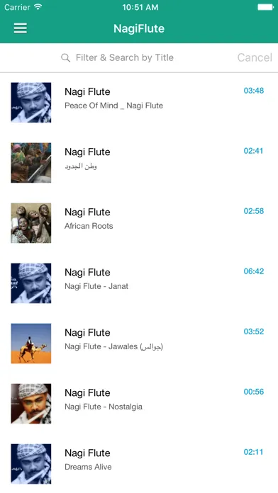 ภาพหน้าจอของ Flute Music & Songs Free