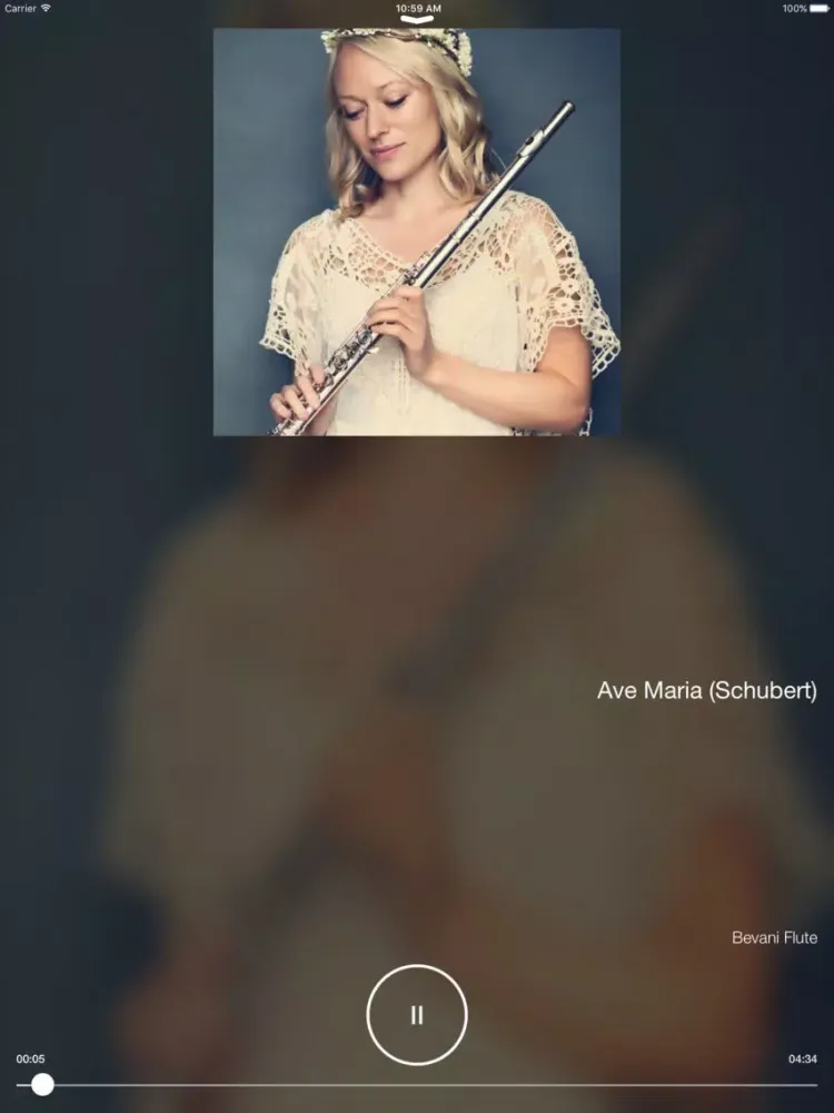 Flute Music & Songs Pro iPad  Screenshots