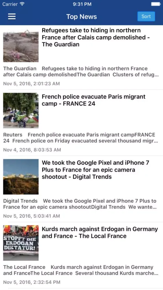 France News In English Pro Ekran Görüntüleri