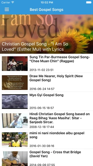 Christian Gospel Music Free - Worship Songs, Radio & Music Videos स्क्रीनशॉट