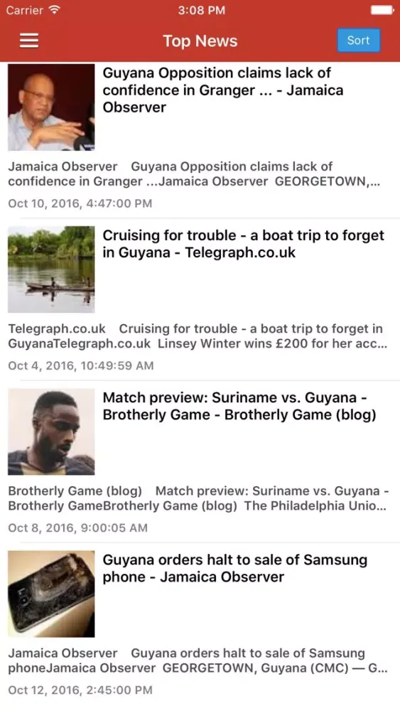 Guyana News & Radio Pro 스크린샷