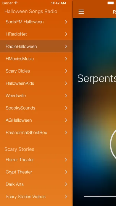 Скриншоты Halloween Songs & Scary Stories Free