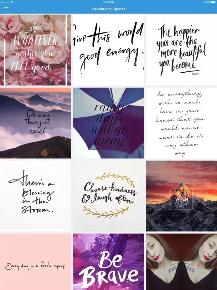 Capturas de pantalla de Happy Songs, Music & Feel Good News Pro iPad 