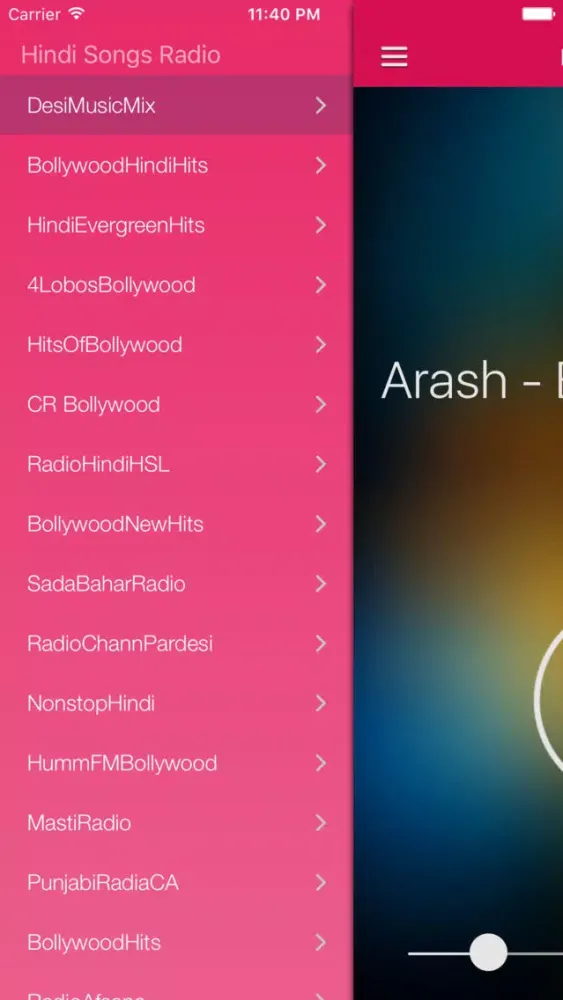 Screenshot di Hindi Songs & Indian Music Pro - Bollywood's Best