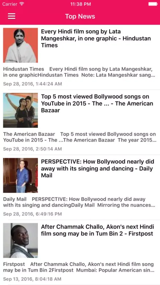 Screenshot di Hindi Songs & Indian Music Pro - Bollywood's Best