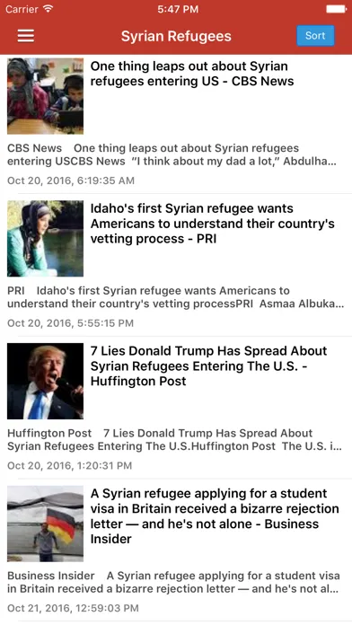 Captures d'écran de Immigration News & Latest Refugee Updates Free